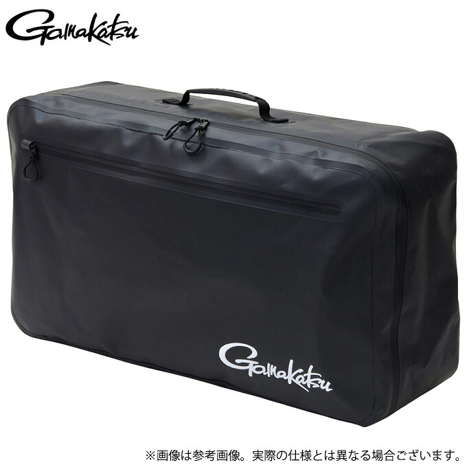 (c)【取り寄せ商品】 がまかつ GM2584 (ブラック／DX) ライトシールドフィッシングキャリー (鞄・バッグ／2023年春夏モデル) 【Σ03】｜つり具のマルニシ店