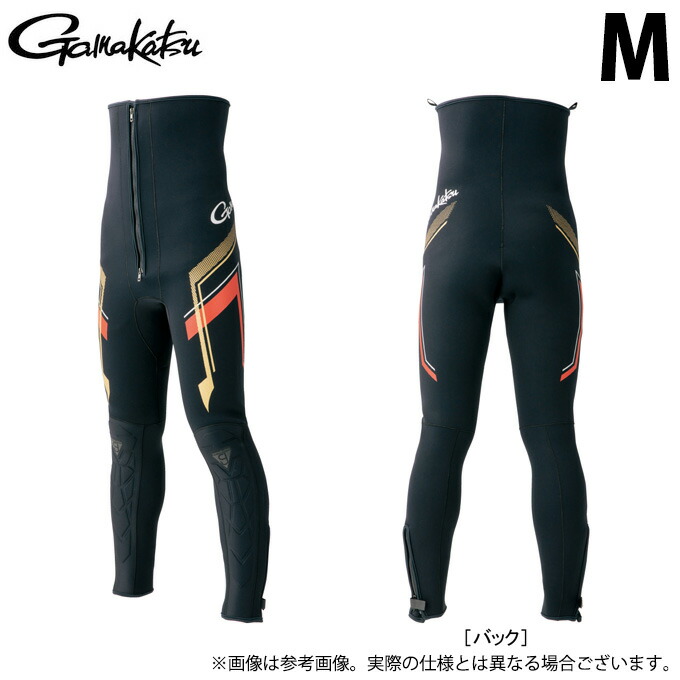 (c)【取り寄せ商品】 がまかつ GM5811 (M／ブラック×レッド) 鮎タイツ(3mm厚) (フィッシングウェア・鮎用品／2023年春夏モデル) 【Σ01】 37,573円
