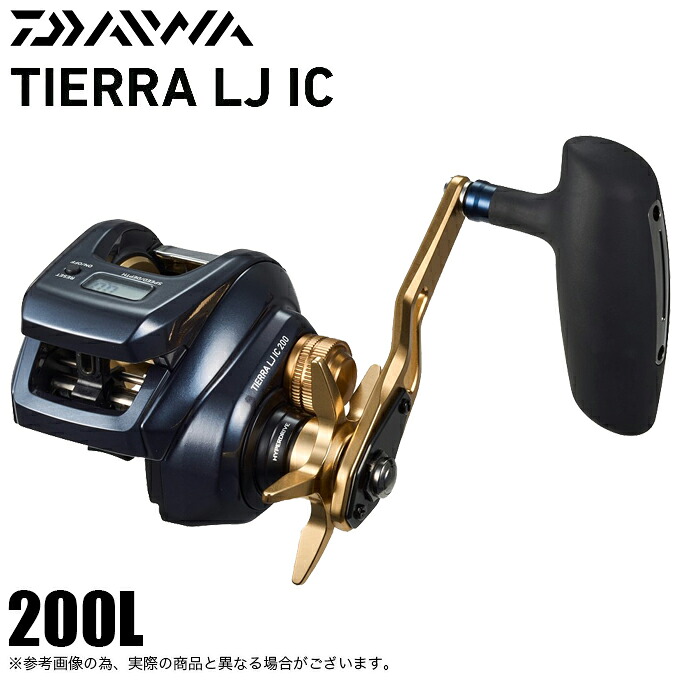 (5)【目玉商品】ダイワ ティエラLJ IC 200L 左ハンドル 2023年モデル/両軸リール /1s6a1l7e-reel 【Σ01】｜つり具のマルニシ店