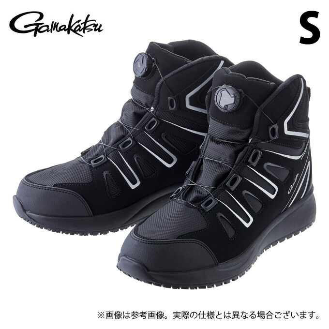 (c)【取り寄せ商品】 がまかつ GM4540 (S／ブラック) ラジアルノンスリップシューズ(防水) (靴・シューズ／2023年モデル) 【Σ01】