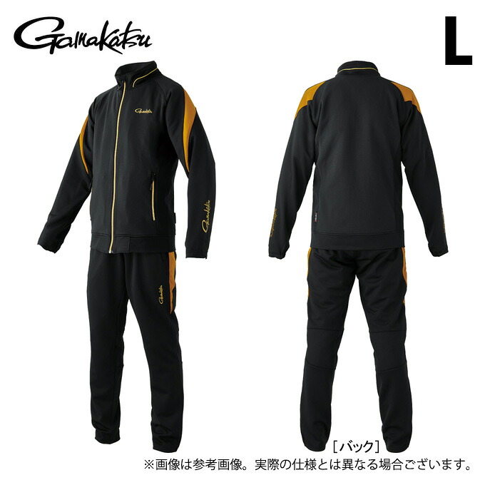 (c)【取り寄せ商品】 がまかつ GM3733 (L／ブラック×ゴールド) ライトクールスウェットスーツ (フィッシングウェア・鮎用品) /Gamakatsu /2024年鮎カタログ製品 【Σ01】
