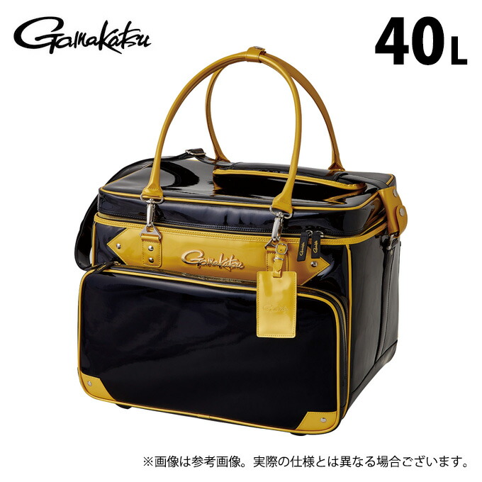 (c)【取り寄せ商品】 がまかつ GB390 (ブラック／40L) へらバッグ5 (鞄・バッグ／2024年モデル) /40リットル /へら用品 /Gamakatsu 【Σ04】