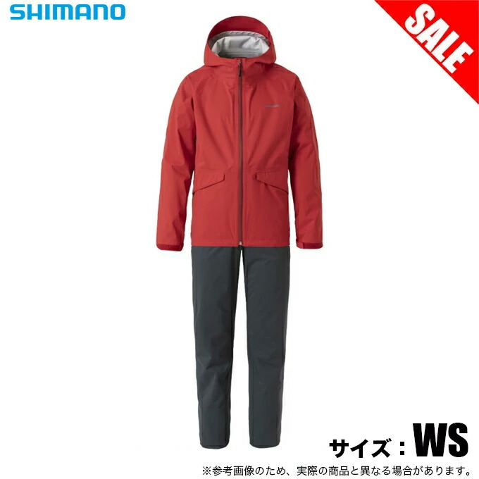 新品未使用　シマノ　ベーシックフィッシングレインスーツ　 RA-005V 　М シマノ RA-005V ブラック XLサイズ ベーシック フィッシング