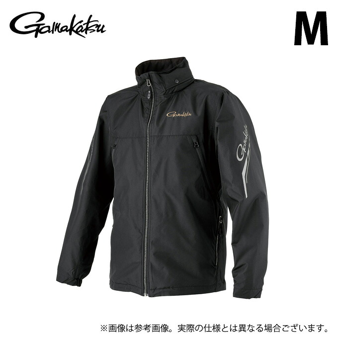 (c)【取り寄せ商品】 がまかつ GM3792 (ブラック×ブラック／M) ウィンドブレーカー (フィッシングウェア／2025年秋冬モデル) /25AW 【Σ01】