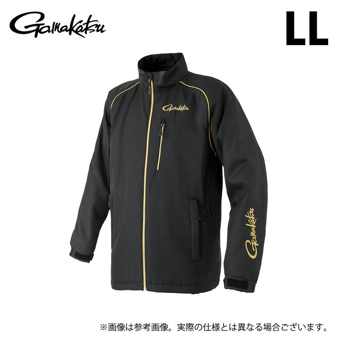 (c)【取り寄せ商いもの】 がまかつ GM3795 (黒いこと×黒いこと／LL)  コアサーモジャケット (フィッシングウェア／2025年秋冬ひな型) /25AW 【Σ01】