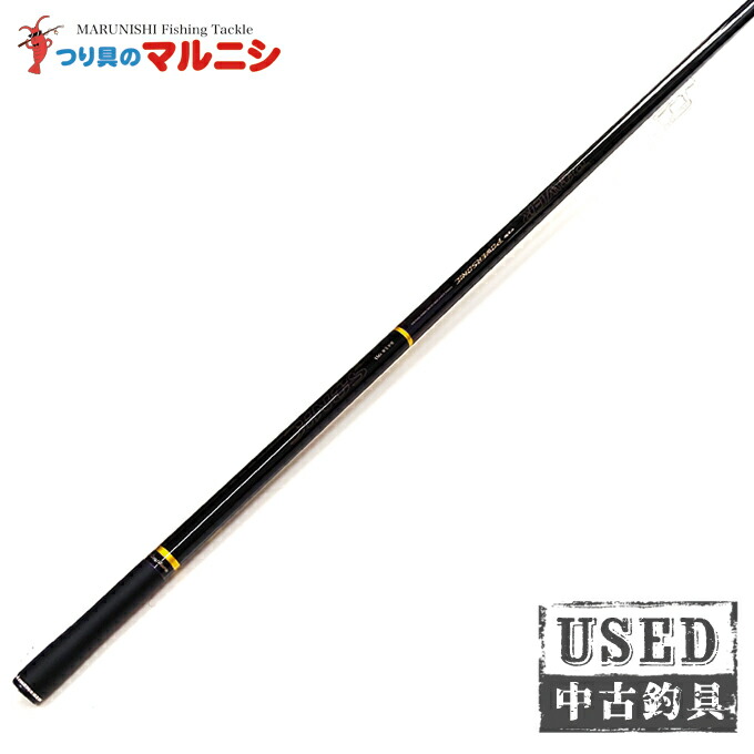 (2) 【中古】がまかつ がま鮎 力強さソニック 振抜荒瀬90 鮎竿 【Σ05】
