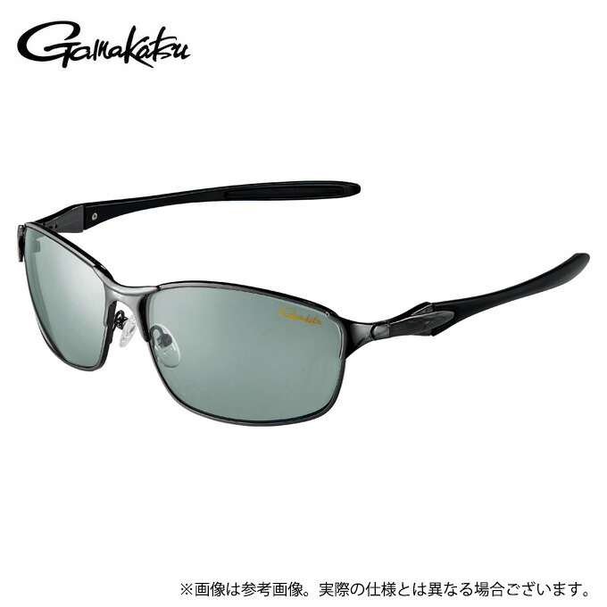 (c)【取り寄せ商品】 がまかつ GM1796 スモークグリーン 偏光サングラス (偏光グラス) 【Σ01】