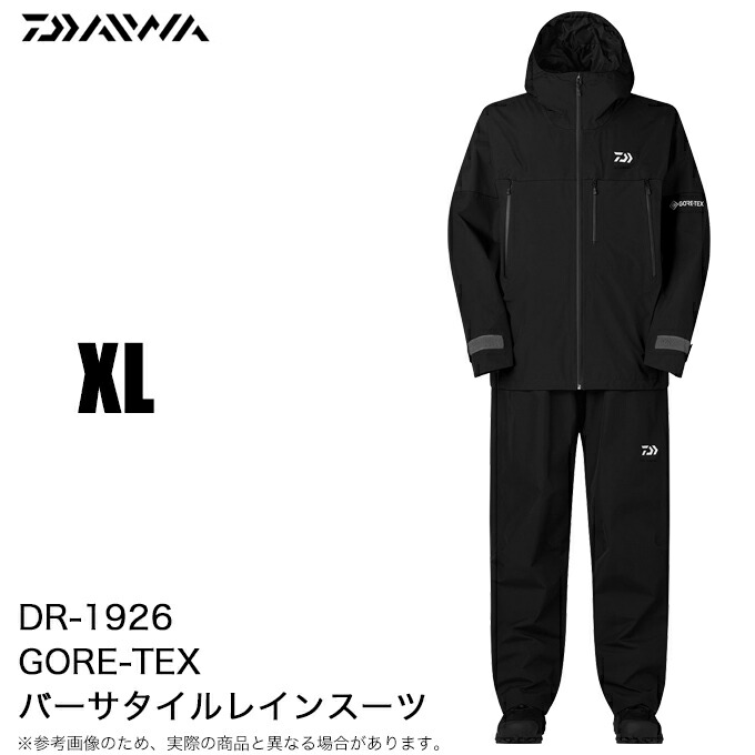 (5)ダイワ DR-1926 (黒いこと XL) GORE-TEX バーサタイルレインスーツ (2026年春夏模範例) レインウェア 【Σ02】 ウェア・アクセサリー-スポーツ・アウトドア-その他