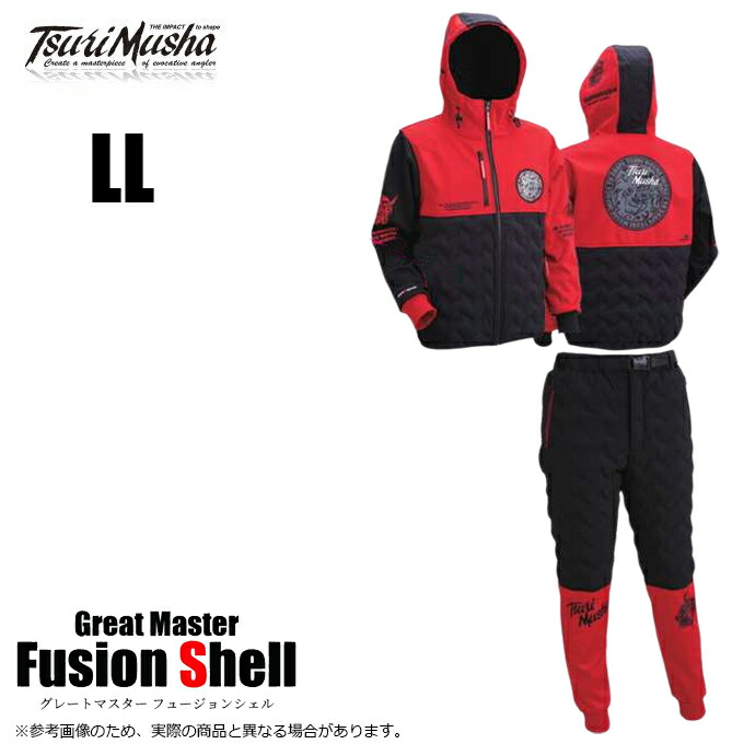 楽天市場】釣武者 ウェルディッドウォームアップスーツ M ブラック