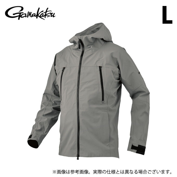 (c)【取り寄せ商品】 がまかつ ラグゼ GL4021 (#2 アッシュグレー／L) Xics ハードシェル (フィッシングウェア／2026年春夏モデル) /イクス /26SS 【Σ01】