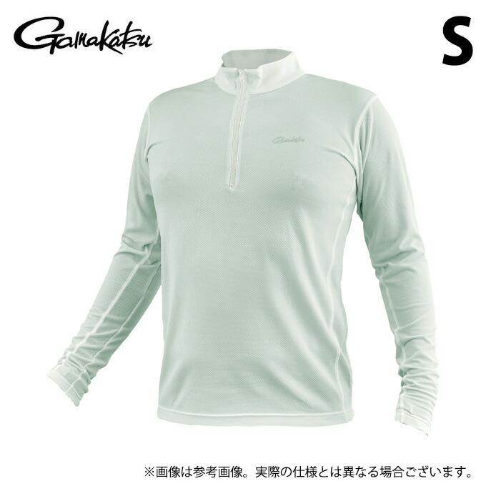 (c)【取り寄せ商品】 がまかつ ラグゼ GL4020 (#2 アイスグレー／S) ドライリスタ ハーフジップ シャツ (フィッシングウェア／2026年春夏モデル) /26SS 【Σ01】
