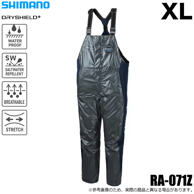 (5)シマノ (RA-071Z ネイビーチャコール XL) オシア イージーケア ビブ 05 (レインパンツ) 2026年春夏モデル/26SS 【Σ02】 21,038円