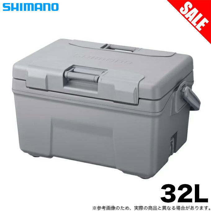 (7)シマノ アブソリュートフリーズ ライト 32L (NB-432W) グレー (クーラーボックス) /32リットル /s-c_box 【目玉商品】 【Σ05】