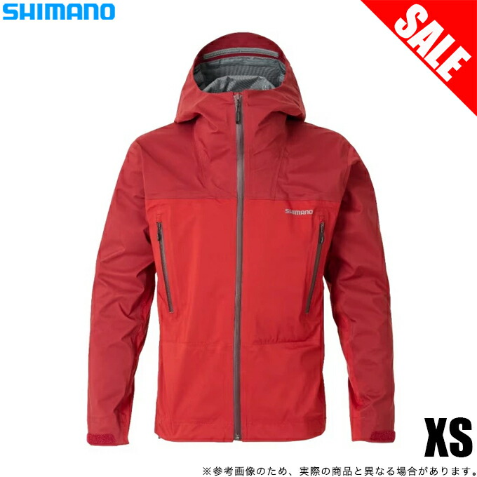 (5)【目玉商品】 シマノ (RA-023W ブリック XS) アングラーズシェル ジャケット 01 (レインウェア) レインスーツ/合羽 【Σ02】