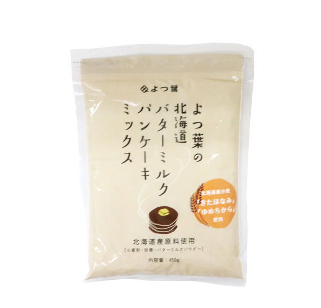 楽天市場 よつ葉の北海道バターミルクパンケーキミックス 450ｇパンケーキ クレープ マルサンパントリー