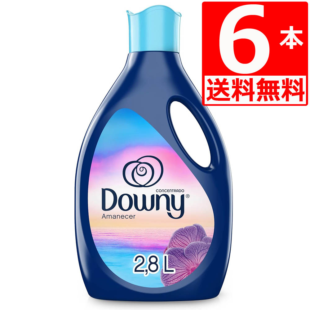 メキシコダウニー アマネセル 延性のある剤 Downy Amanecer 2.8L×6本 貨物輸送無料 御召しもの用延性のある剤 一般受けのメキシコダウニー新商いもの 米国海兵隊員万覚え帳