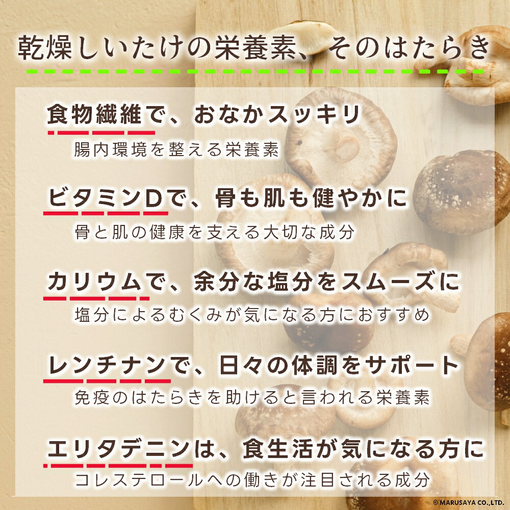 ふりふり椎茸