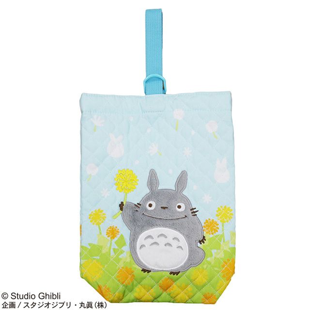 シューズバッグ となりのトトロ たんぽぽ畑とトトロ画像