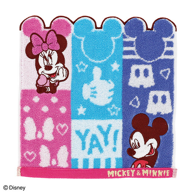 ミッキーマウス タオルハンカチ 青 楽天市場】ミッキーマウス ハンドタオル プリントウォッシュタオル