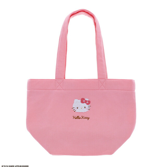 楽天市場】ハローキティ ボア手さげバッグ ハンドバッグ ミニトート