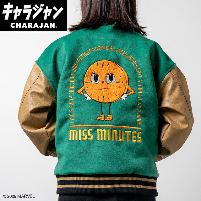 【キャラジャン】MARVEL マーベル ロキ ロキ「ミス・ミニッツ/スタジャン」 スタジャン(5L)