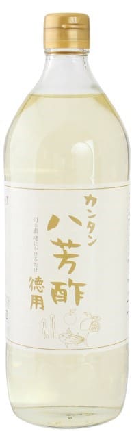[素材にこだわり] 酢 ムソー カンタン 八芳酢 徳用タイプ 900ml 3本 / 6本 / 12本 サラダ ピクルス 米酢 リンゴ酢 ムソー｜セイカーマンショップ