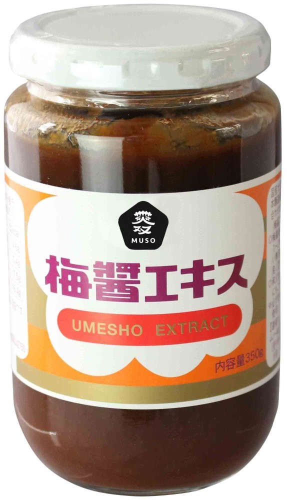 [素材にこだわり] 梅醤エキス 350g 瓶 3個 / 6個 / 12個 天然 醤油 梅干 梅肉｜セイカーマンショップ