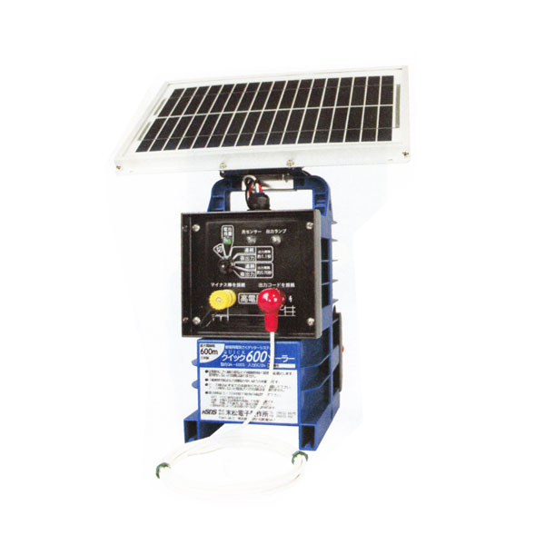 電気柵　ミニゲッター2 末松電子製作所 ソーラー付き M-6S ミニゲッター2 ソーラー 1台 末松電子製作所 【通販モノタロウ】
