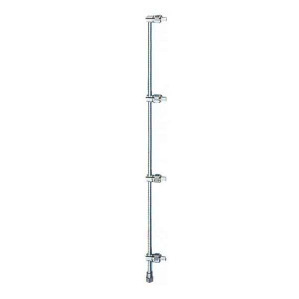 NAGATA 永田製作所 『ダッシュ噴口 ダッシュ茶用4頭口 S型L-695mm』 (品番 1228600) (防除 動噴)