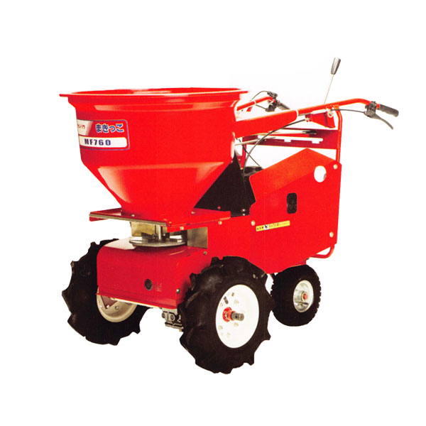 R*o様 カンリウ 肥料散布機 MF1000 まきっこ 3.5馬力 タンク70L カンリウ工業｜自走式肥料散布機 まきっこ MF1002 タンク容量100