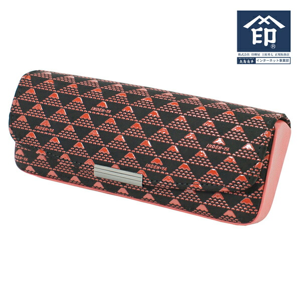 楽天市場】印伝 【甲州印伝 印傳屋 上原勇七】メガネケース メガネ入れ