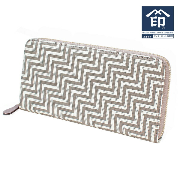 【タカコ】　印傳屋　長財布　Chevron　シェブロン　甲州印伝　上原勇七 楽天市場】印伝 【甲州印伝 印傳屋 上原勇七】財布 長財布 2310 長