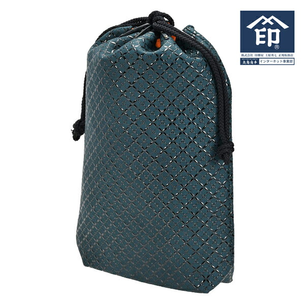 楽天市場】印伝 【甲州印伝 印傳屋 上原勇七】合切袋 巾着 【特別発注