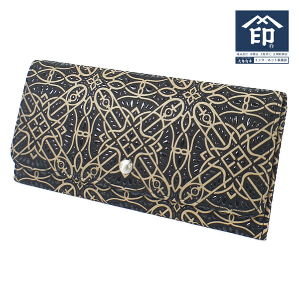 印傳屋 印伝 長財布 プライデン9324 9324-i2.jpg [印傳屋] 印伝 長