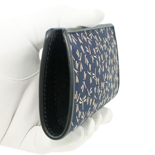 マーキング伝 甲州印伝 印傳自宅 上原胆力七つ 眼鏡例 メガネ入れ 43 とんぼ 紺地 白妙ラッカー マスキュリン入用 メンズ 家妻用 レディース 牡鹿なめし革 根拠地革 皮革 和合禀性 商標名 Ym01 Geo2 Co Uk