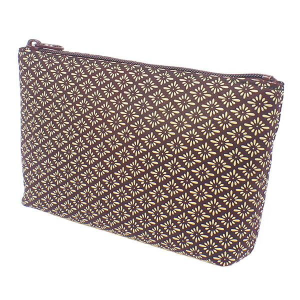 楽天市場】印伝 【甲州印伝 印傳屋 上原勇七】ポーチ 化粧ポーチ【4405