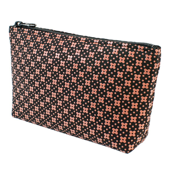 楽天市場】印伝 【甲州印伝 印傳屋 上原勇七】ポーチ 化粧ポーチ【4405