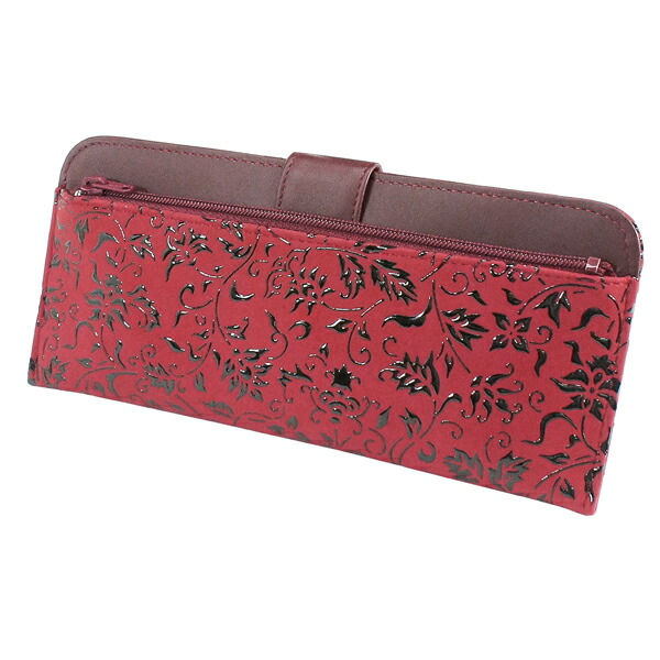 印伝 甲州印伝 印傳屋 上原勇七 財布 長財布 2107 ローズ小 黒地×ピンク漆 鹿革 本革 レザー 薄い スリム 花柄 ブランド 冬物 冬ギフト クリスマス 贈り物 YM01 楽天市場】印伝 【甲州印伝 印傳屋 上原勇七】財布 長財布 長サイフ