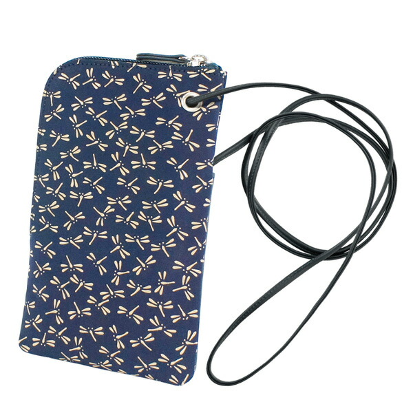 楽天市場】和柄 スマホポーチ 通年用 日本製 [印傳屋] スマホ