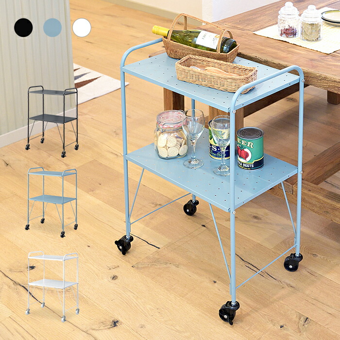 楽天市場】テーブルワゴン テーブル ワゴン キャスター付き キッチン