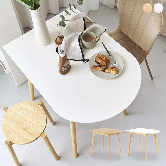 楽天市場】ダイニングテーブル 半円 カフェテーブル コンパクト 壁寄せ