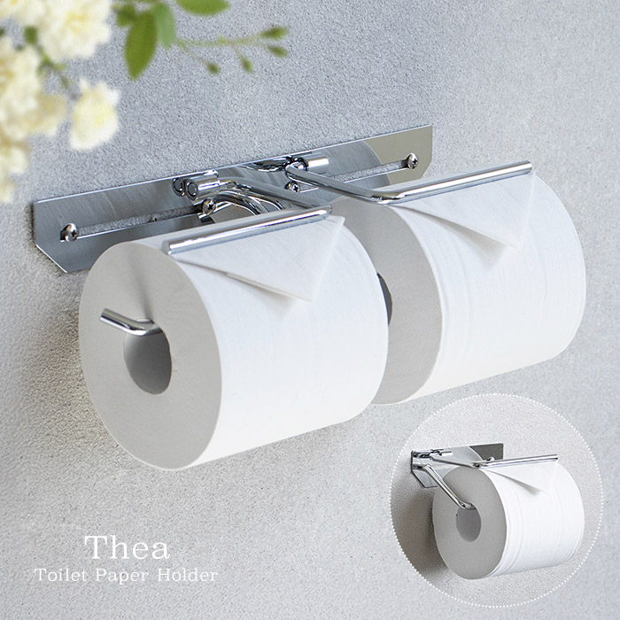 [レビュー特典]トイレットペーパーホルダー シルバー ステンレス 一連 二連 ダブル シングル 高級感 ホテルライク クラシカル レトロ アンティーク風 ヴィンテージ風 ビンテージ風 海外インテリア風 韓国風 カフェ風 モダン シンプル おしゃれ かわいい 新築 施主支給