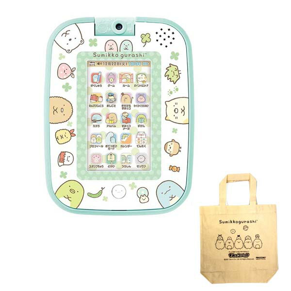 バッグプレゼント すみっコぐらし すみっコぐらし ｐａｄ パッド ゲーム 学習 お勉強 その他 電子玩具 キッズ家電 ゲームもおべんきょうもできちゃう すみっコパッド アガツマ すみっこぐらし ｍａｒｕｓｏｕ