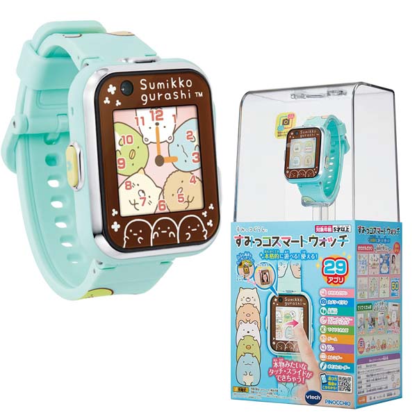 すみっコぐらし すみっコスマートウォッチ ミントグリーン アガツマ