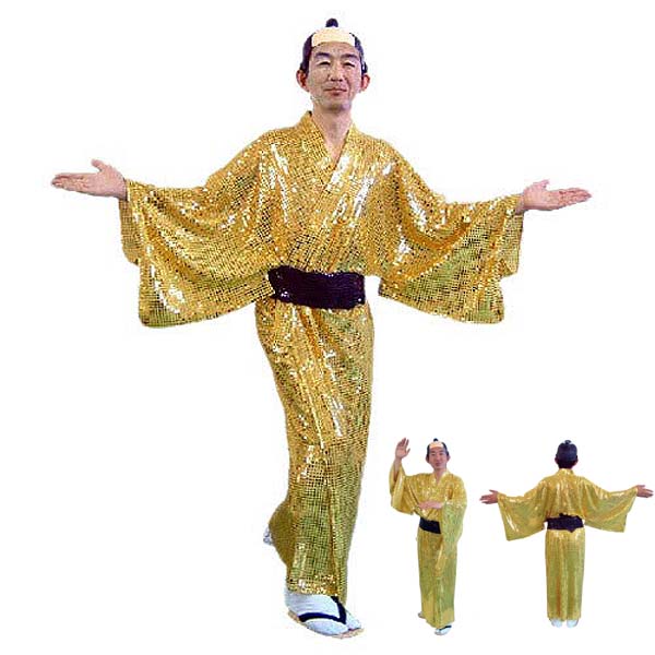 スパーク着流し ゴールド プレイアベニュー