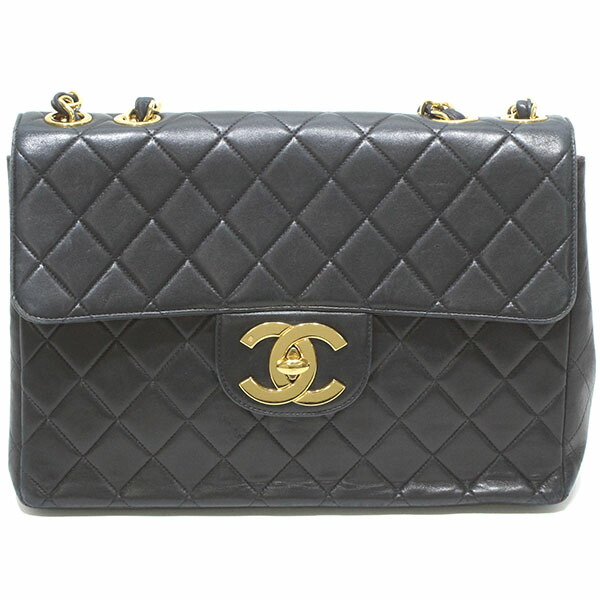 シャネル CHANEL マトラッセ30 チェーンショルダーバッグ Wチェーン ラムスキン レザー ブラック/ゴールド金具 ココマーク ファッション おしゃれ 人気 女性 レディース BAG 斜め掛け 肩掛け 誕生日 バースデー プレゼント ブランド