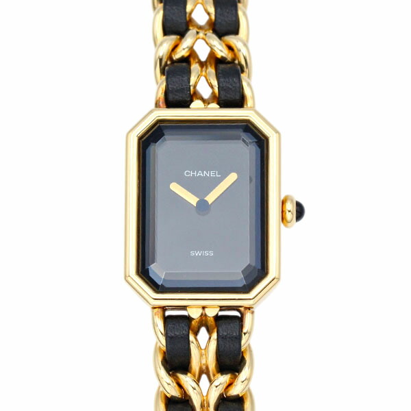 楽天市場】シャネル CHANEL プルミエール ブラック シルバー H0451 L