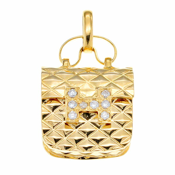 楽天市場】K18YG バッグモチーフ ダイヤモンド ネックレス ペンダント