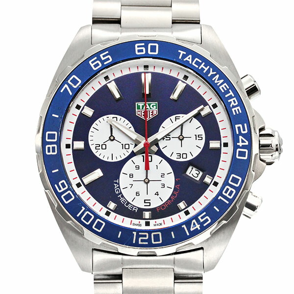 タグホイヤー TAG Heuer 範式1 赤いことブル 特別～版 CAZ1018.BA0842 青碧文字記号盤 SS メンズウオッチ 石英 43粍 中古 ステンレス鋼スチール写真 クロノグラフ スポーツウォッチ レーシングウォッチ 商行為 心地よい デイリー