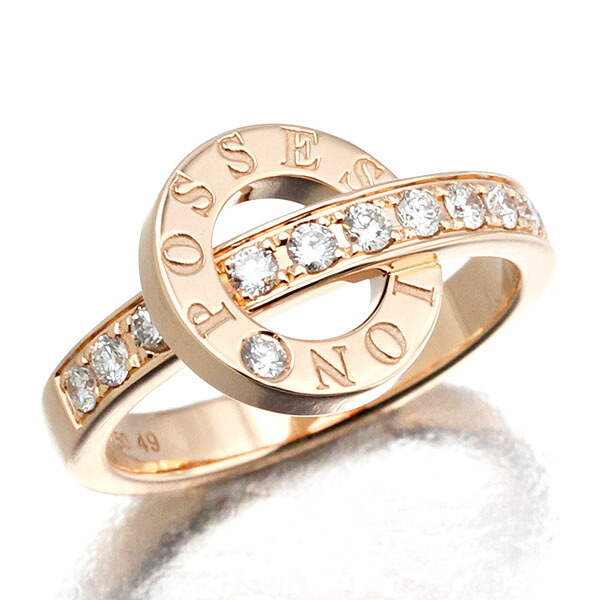 ピアジェ PIAGET ポセション リング #49 K18PG ダイヤモンド ピンクゴールド750 5.3g レディース 指輪 中古 正規品 K18 18金 750 ゴールド ジュエリー アクセサリー プレゼント 誕生日 記念日 ギフト ファッション